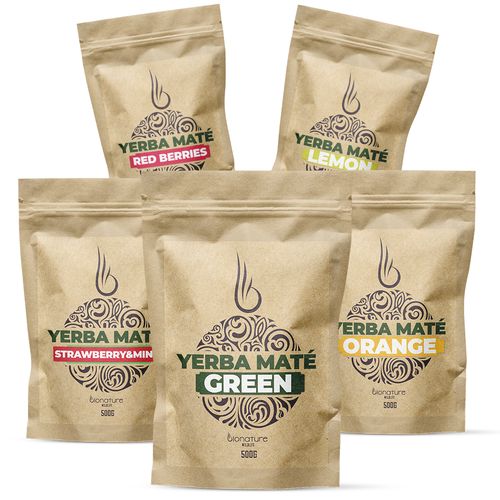 Yerba Maté Green sypaný čaj 500g Orange