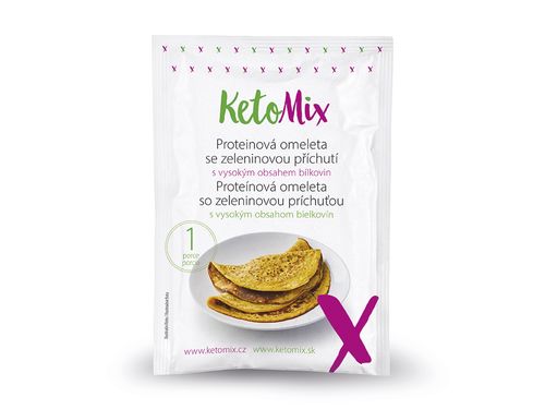 KetoMix Proteínová omeleta so zeleninovou príchuťou (1 porcia)