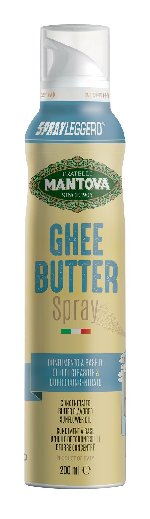 GHEE maslo so slnečnicovým olejom v spreji 200ml