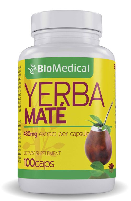 Yerba Maté kapsuly 100 caps