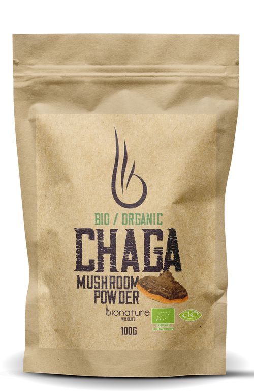 Bio Organic Chaga prášok - BioNature 100g