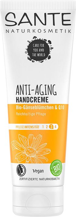 Sante - Krém na ruce Anti-aging, Sedmikráska & Q10, 75 ml