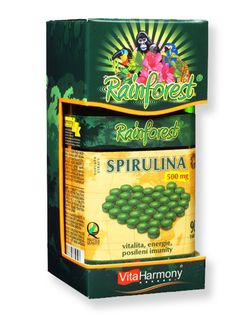 Rainforest Spirulina 500 mg - 90 tbl.