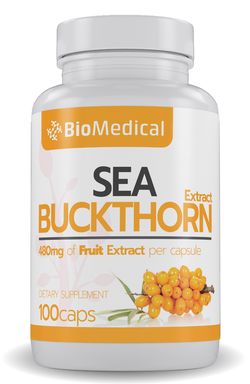 Sea Buckthorn Extract – Rakytník v kapsulách 100 caps