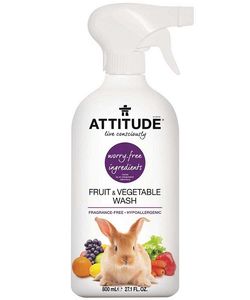 Attitude - čistiaci prostriedok na ovocie a zeleninu, bez vône, 800 ml