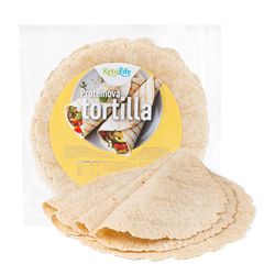 KetoLife Proteínová tortilla (5 × 40 g) - 100% keto diéta