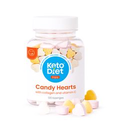 Srdiečka s kolagénom a vitamínom C (120 tabliet)