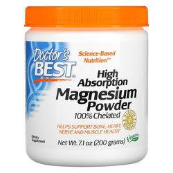 Doctor's Best Doctor’s Best High Absorption Magnesium Powder, 200g