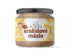 Dr. Natural Arašidové maslo s bielou čokoládou 220g