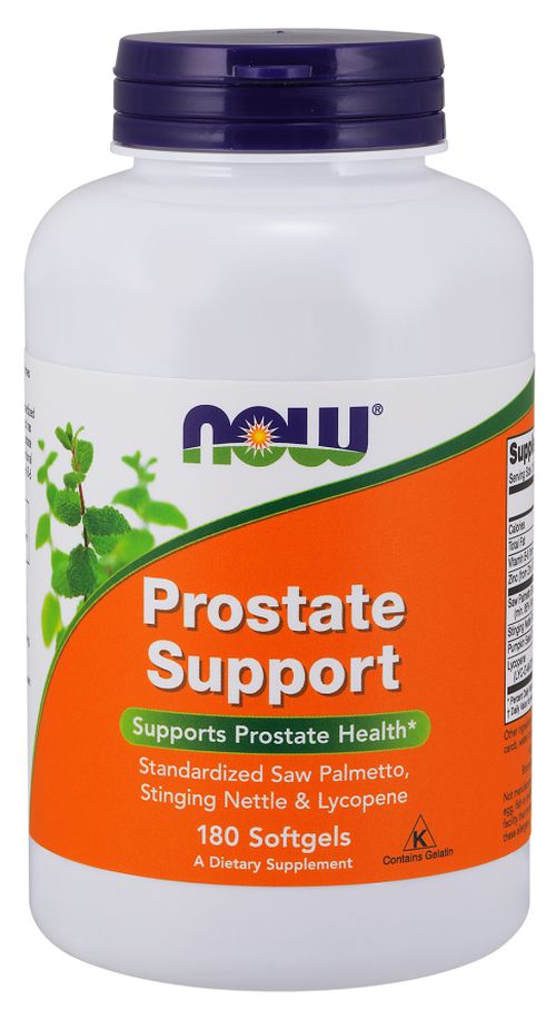 NOW® Foods NOW Prostate Support (podpora prostaty), 180 softgel kapslí