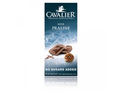 Cavalier Čokoláda MILK PRALINE  (sladená maltitolom) 90 g