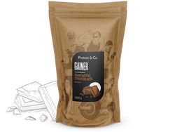 Protein&Co. Gainer 2kg Príchuť: fantastic chocolate