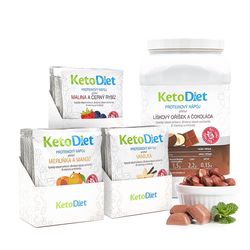 2-týždňové keto nápoje BASIC 2. krok - 100% keto diéta