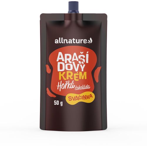 Allnature Arašidový krém s horkou čokoládou 50g - desiata