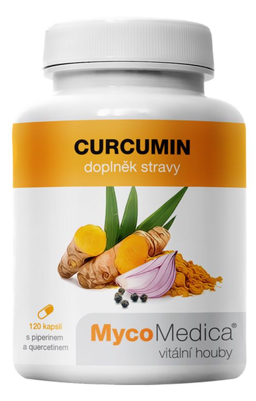 MycoMedica - Curcumin v optimální koncentraci, 120 rostlinných kapslí