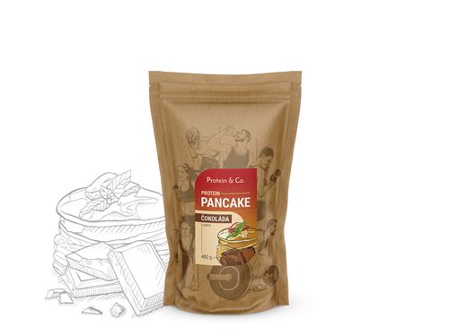 Protein&Co. Proteínové palacinky 480g Príchut´: Vanilka