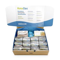 KetoDiet 3-týždenný balíček MEDIUM 1. krok - 100% keto diéta