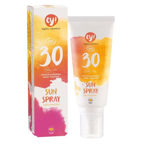 Ey! Opaľovací krém v spreji SPF 30 BIO (100 ml)