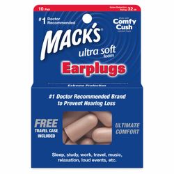 Mack's Ultra Soft Ultra mäkké štuple do uší Veľkosť balenia: 10 párov