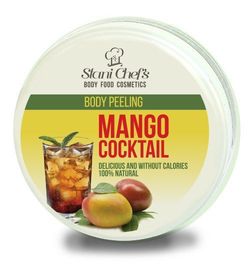 Hristina - Přírodní tělový peeling mango koktejl na bázi mořské soli, 250 ml
