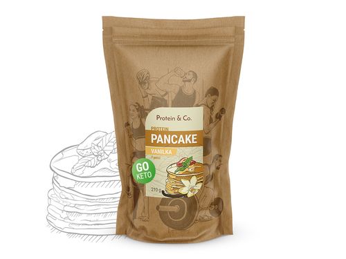 Protein&Co. Keto proteínové palacinky Váha: 210 g, Príchut´: Vanilka