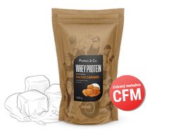 Protein&Co. CFM Whey protein 80 1000 g Príchut´: Salted caramel
