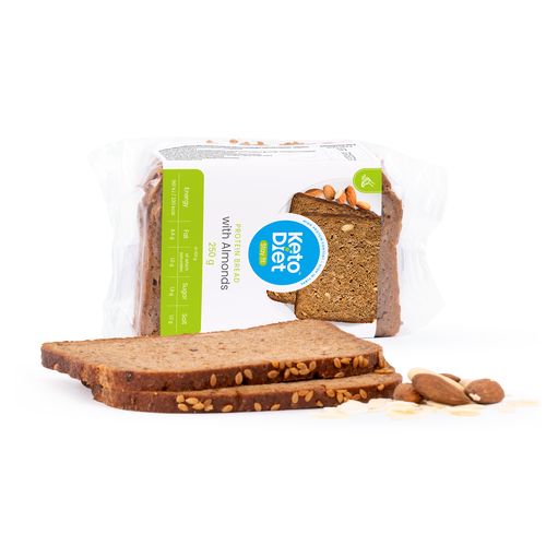 Proteínový chlieb – s mandľami