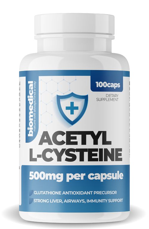 Acetyl L-Cystein kapsuly 100 caps