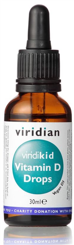 Viridian Viridikid Vitamin D Drops 400IU 30 ml