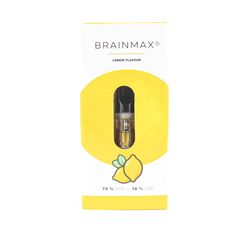 BrainMax Fresh Lemon HáHaCé, náplň do CéBéDé Pen Vaporizéru, 0,5 ml, 74% HáHáCé, 18% CéBéDé