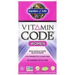 Garden of life Vitamin Code Women (multivitamín pro ženy) - 120 rostlinných kapslí