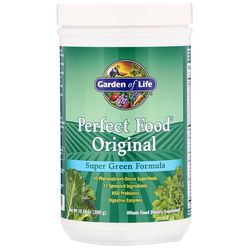 Garden of Life Perfect Food Super Green Formula Powder, 300 g