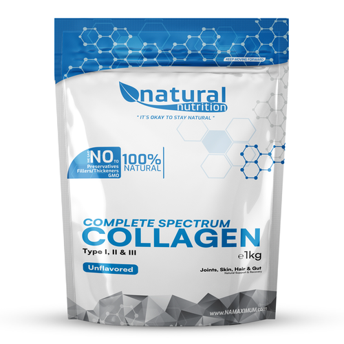 Collagen Complete Spectrum  Type  I, II & III 1kg Natural