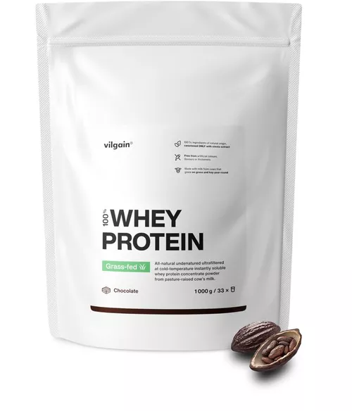 Vilgain Grass-Fed Whey Protein čokoláda 1000 g