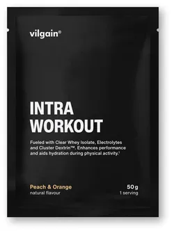 Vilgain Intra Workout broskyňa a pomaranč 50 g