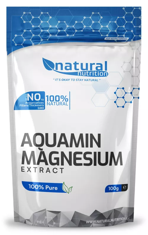 Aquamin magnézium - prírodný horčík prášok 100g