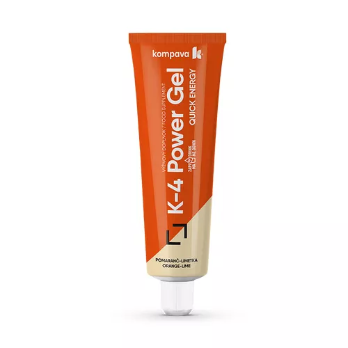 K4 Power Gel 1 ks, pomaranč-limetka
