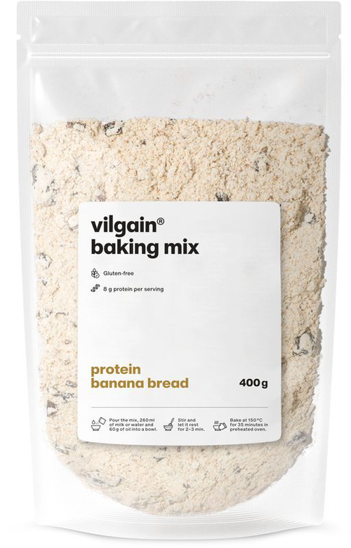 Vilgain Zmes na proteínový banana bread – 400 g
