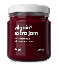 Vilgain Extra džem – Acai s trstinovým cukrom 200 g