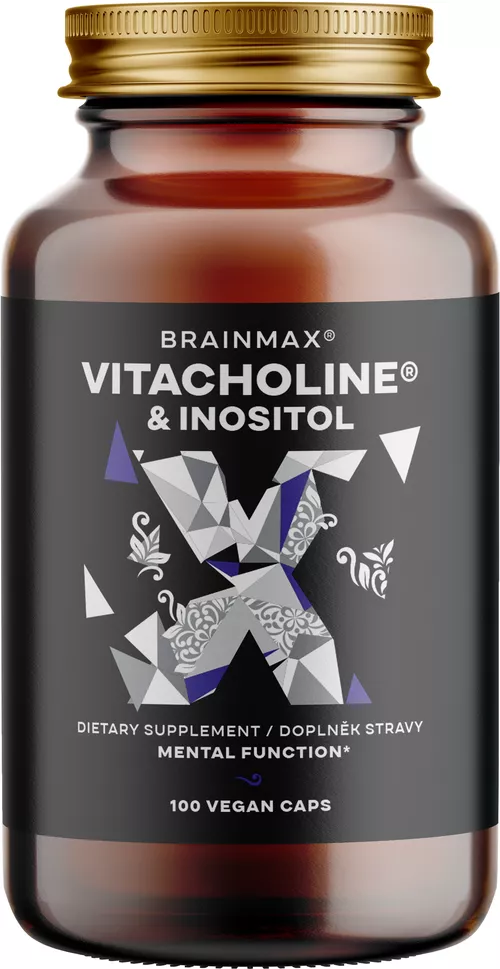 BrainMax VitaCholine & Inositol, 100 rostlinných kapslí