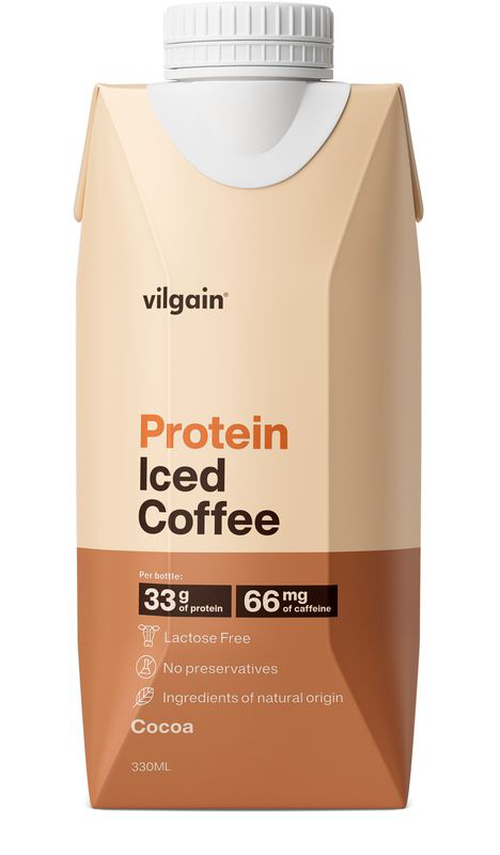 Vilgain Protein Iced Coffee – kakao 330 ml
