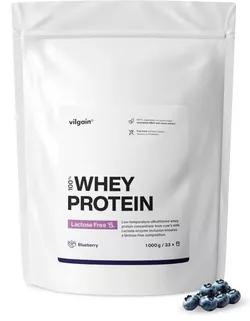 Vilgain Lactose Free Whey Protein čučoriedka 1000 g