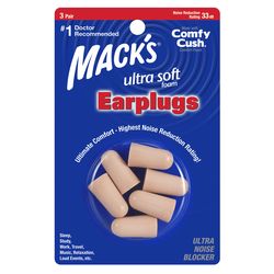 Mack's Ultra Soft Ultra mäkké štuple do uší Veľkosť balenia: 3 páry
