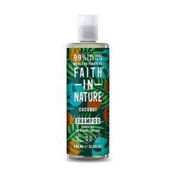 Faith In Nature prírodný šampón - s BIO kokosovým olejom, 400 ml