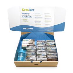 KetoDiet 3-týždenný balíček MEDIUM 2. krok - 100% keto diéta