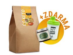 Balíček 14 dní Keto – 70 porcií jedla + ZADARMO shaker + ZADARMO Herbum adiposum