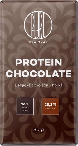 BrainMax Pure Protein chocolate horká, 80 g