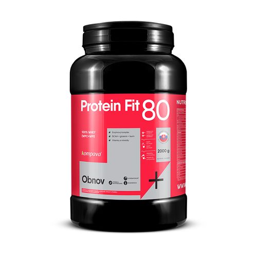 ProteinFit 80 2000 g/66 dávok, čokoláda