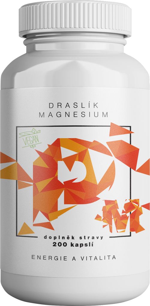 BrainMax Draslík Magnesium, Draslík citrát + Horčík malát, 200 rastlinných kapsúl