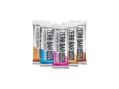 Zero Bar 50 g (BioTech USA) Príchut´: chocolate-marzipan